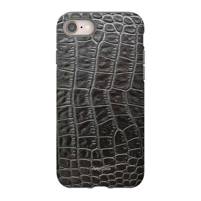 iPhone 8 StrongFit Snake Leather by ArtsCase