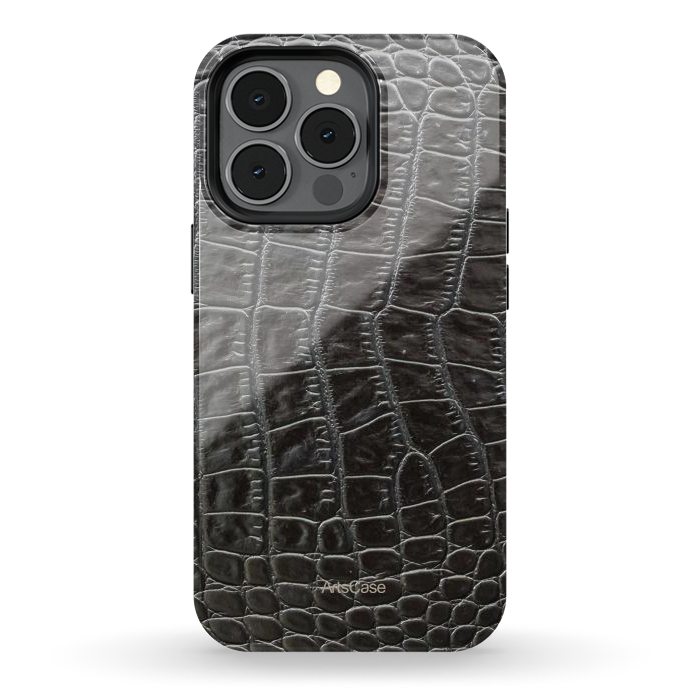 iPhone 13 pro StrongFit Snake Leather by ArtsCase