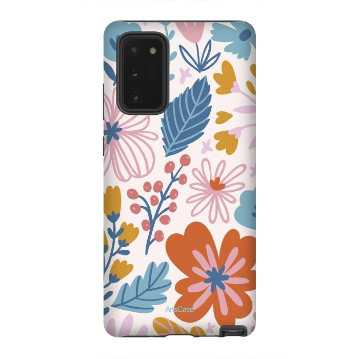 Galaxy Note 20 StrongFit Botanical Floral I by ArtsCase