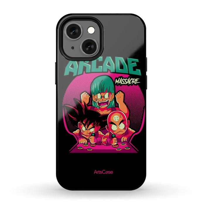 iPhone 12 mini StrongFit Ultimate Gaming Armor: Arcade-Themed. by ArtsCase