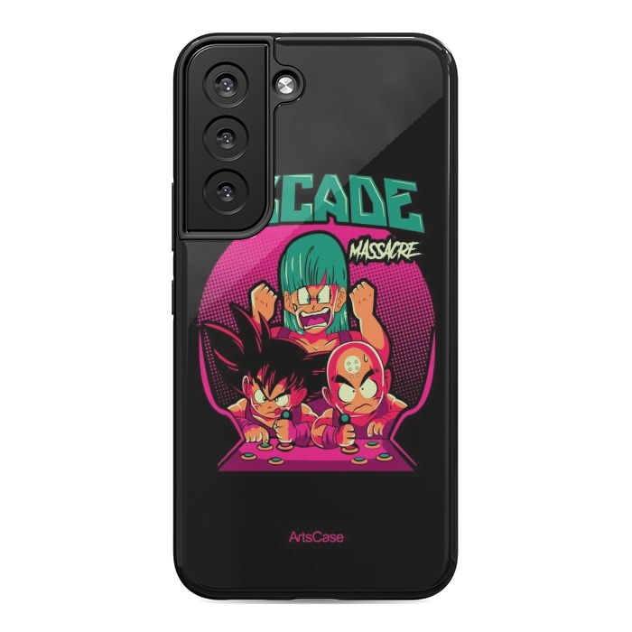 Galaxy S22 StrongFit Ultimate Gaming Armor: Arcade-Themed. by ArtsCase