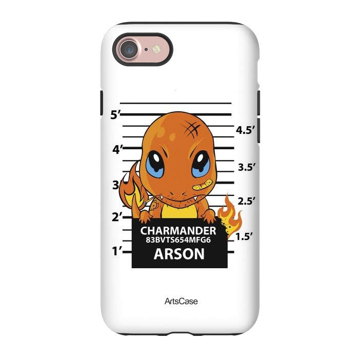 iPhone 7 StrongFit Bring Home the Warmth: Charmander-Inspired Plush Toy by ArtsCase