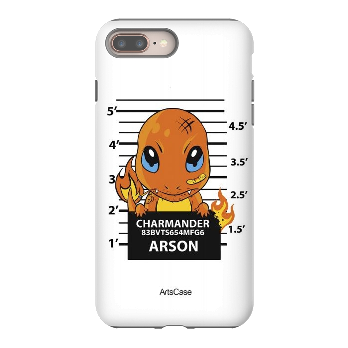 iPhone 7 plus StrongFit Bring Home the Warmth: Charmander-Inspired Plush Toy by ArtsCase