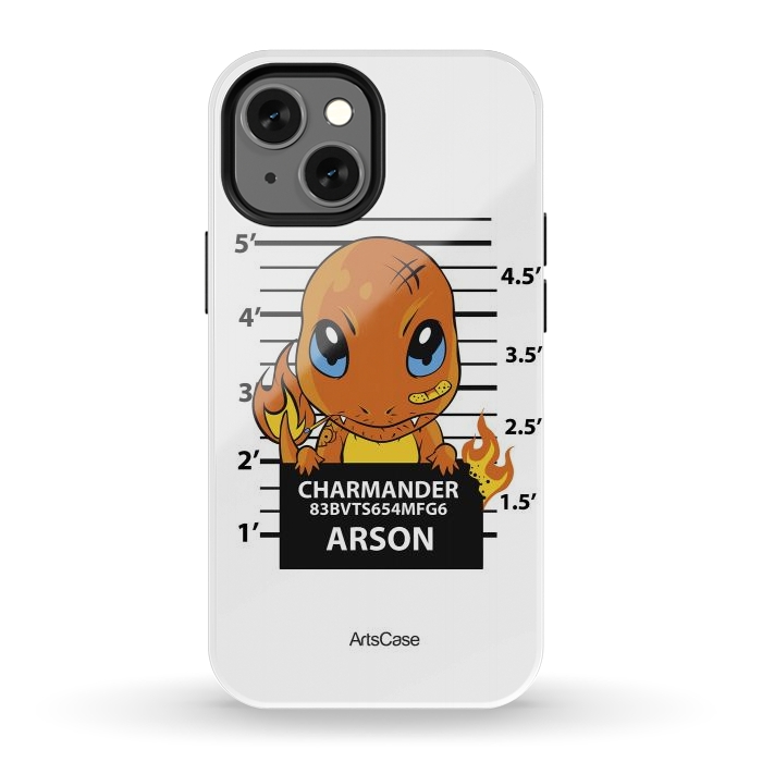 iPhone 13 mini StrongFit Bring Home the Warmth: Charmander-Inspired Plush Toy by ArtsCase