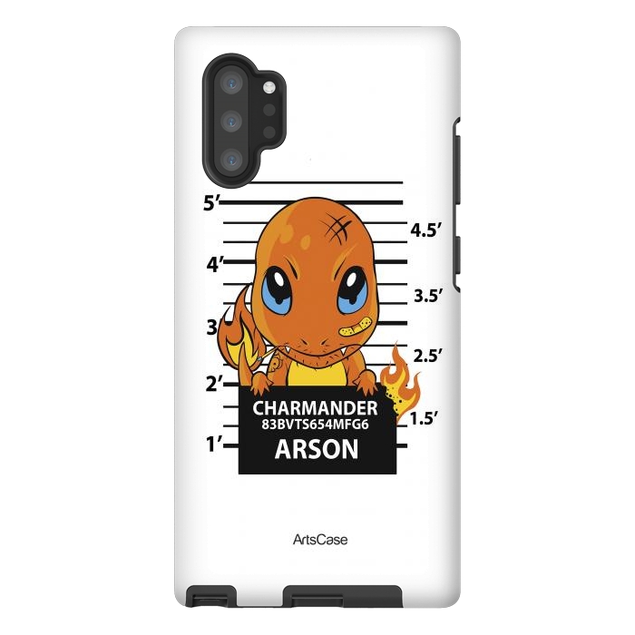 Galaxy Note 10 plus StrongFit Bring Home the Warmth: Charmander-Inspired Plush Toy by ArtsCase