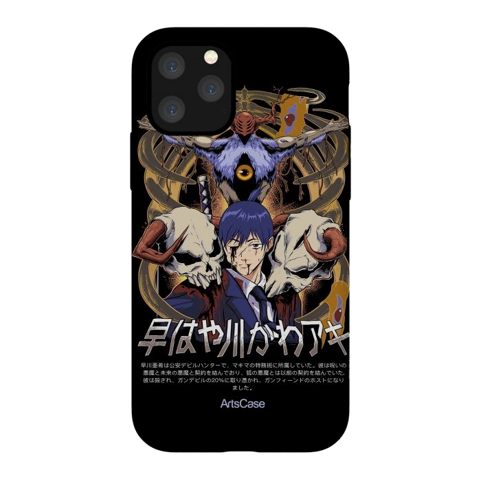 iPhone 11 Pro StrongFit Embrace the Darkness: Captivating Devil-Themed by ArtsCase