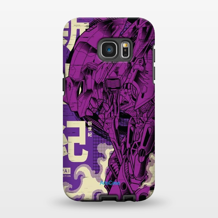 Galaxy S7 EDGE StrongFit Enter a New Reality: Immerse Yourself in the Enigmatic World of Eva by ArtsCase