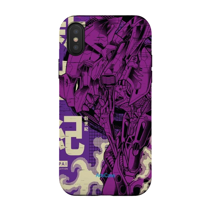 iPhone Xs / X StrongFit Enter a New Reality: Immerse Yourself in the Enigmatic World of Eva by ArtsCase