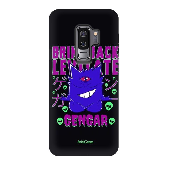 Galaxy S9 plus StrongFit Hauntingly Delightful: Bring Home the Mischief with Gengar-Inspired by ArtsCase