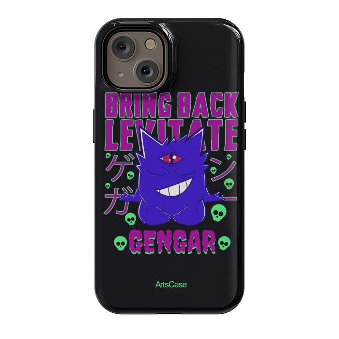 iPhone 14 StrongFit Hauntingly Delightful: Bring Home the Mischief with Gengar-Inspired by ArtsCase