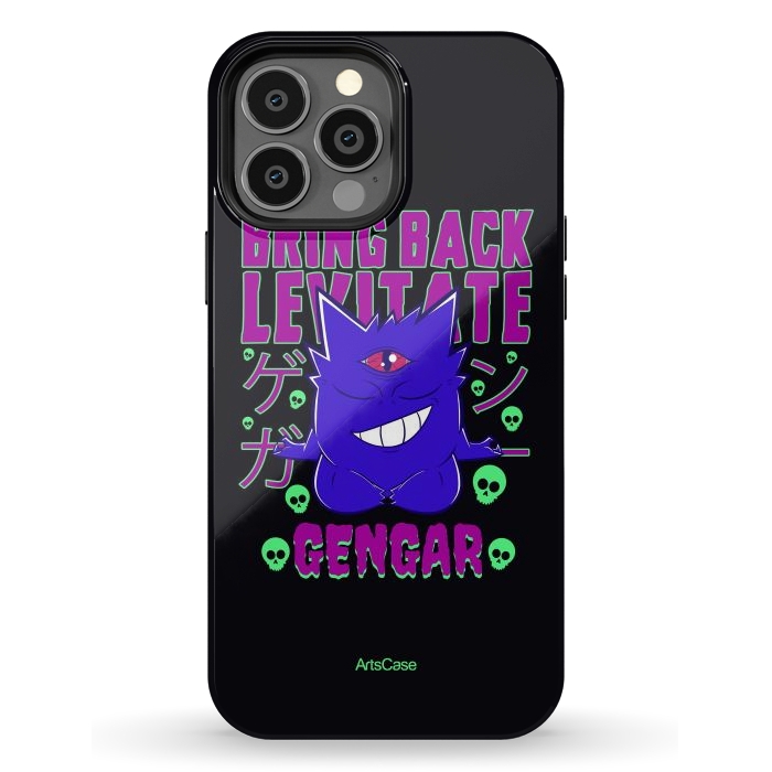 iPhone 13 Pro Max StrongFit Hauntingly Delightful: Bring Home the Mischief with Gengar-Inspired by ArtsCase