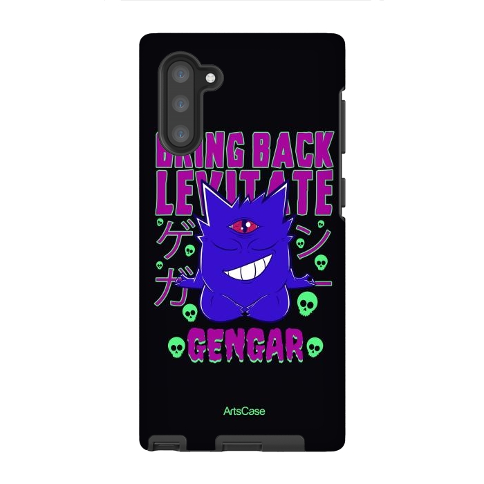 Galaxy Note 10 StrongFit Hauntingly Delightful: Bring Home the Mischief with Gengar-Inspired by ArtsCase
