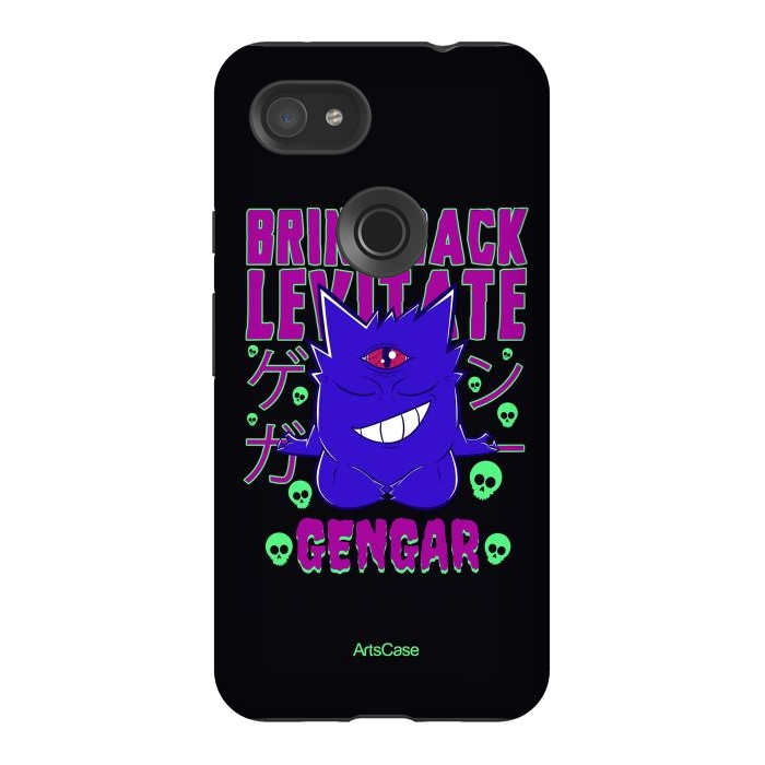 Pixel 3AXL StrongFit Hauntingly Delightful: Bring Home the Mischief with Gengar-Inspired by ArtsCase