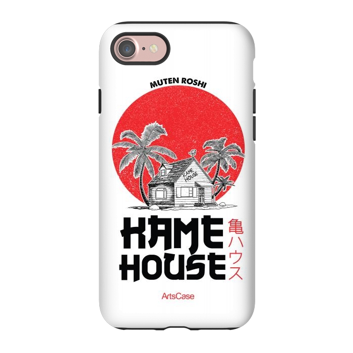 iPhone 7 StrongFit Channel Your Inner Turtle Hermit: Explore Kame House-Themed by ArtsCase