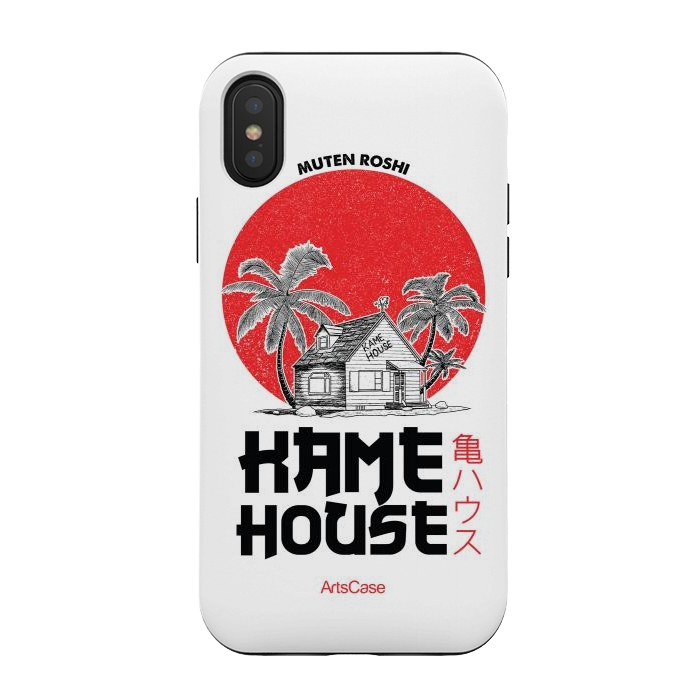 iPhone Xs / X StrongFit Channel Your Inner Turtle Hermit: Explore Kame House-Themed by ArtsCase