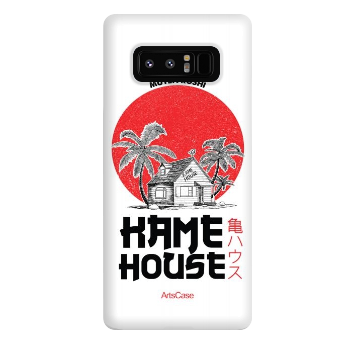 Galaxy Note 8 StrongFit Channel Your Inner Turtle Hermit: Explore Kame House-Themed by ArtsCase