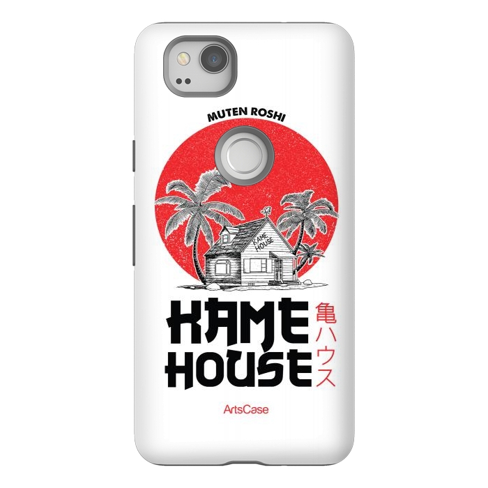Pixel 2 StrongFit Channel Your Inner Turtle Hermit: Explore Kame House-Themed by ArtsCase