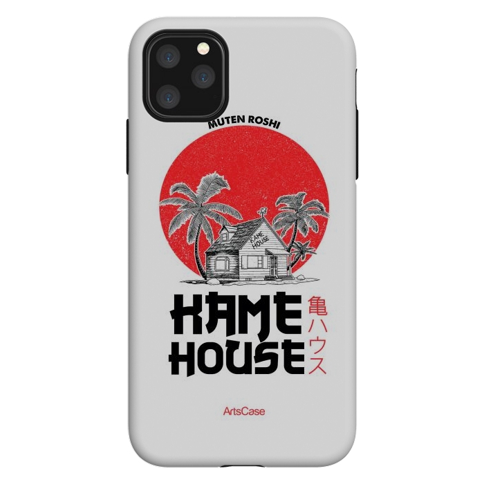 iPhone 11 Pro Max StrongFit Channel Your Inner Turtle Hermit: Explore Kame House-Themed by ArtsCase
