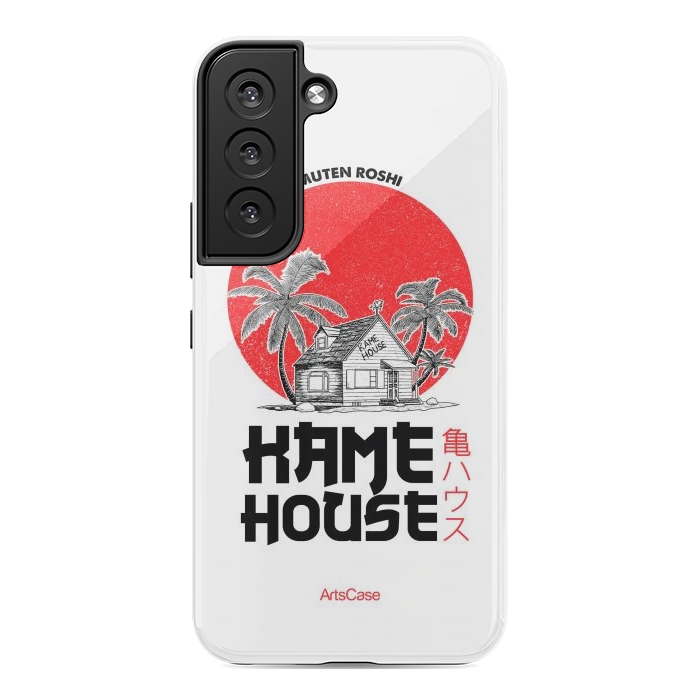 Galaxy S22 StrongFit Channel Your Inner Turtle Hermit: Explore Kame House-Themed by ArtsCase