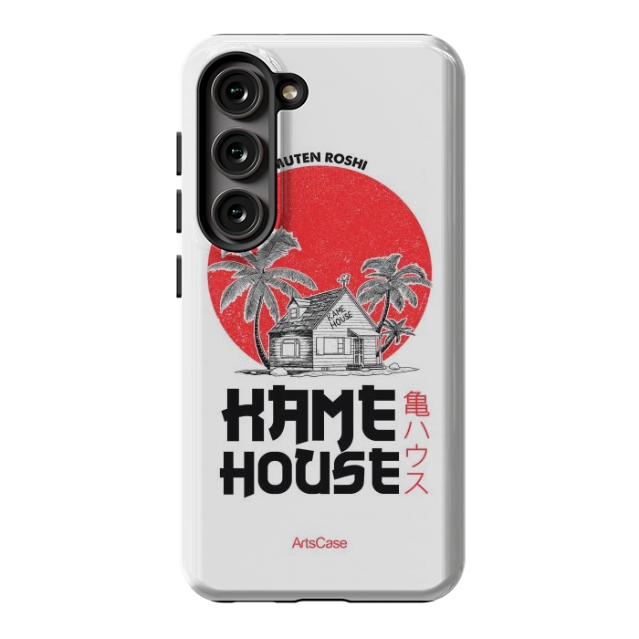 Galaxy S23 StrongFit Channel Your Inner Turtle Hermit: Explore Kame House-Themed by ArtsCase