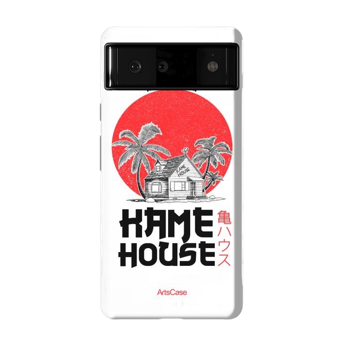 Pixel 6 StrongFit Channel Your Inner Turtle Hermit: Explore Kame House-Themed by ArtsCase