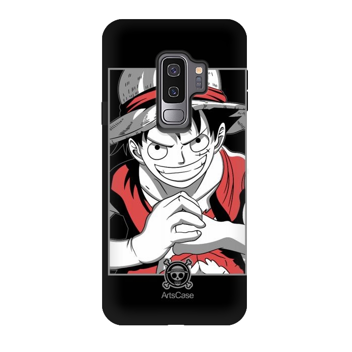 Galaxy S9 plus StrongFit Gear Up for Adventure: Unleash Your Inner Pirate with Captivating Luffy by ArtsCase