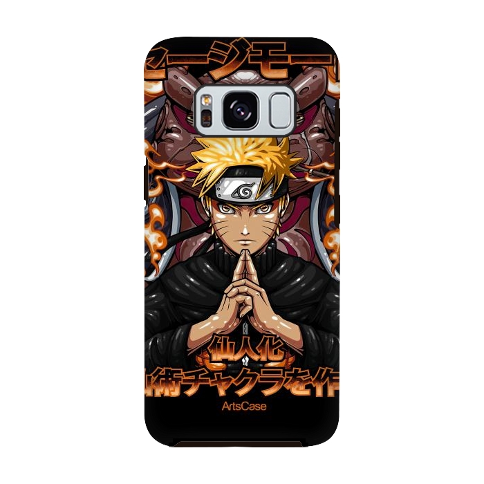 Galaxy S8 StrongFit Embrace the Ninja Way: Discover a World of Courage and Strength with Naruto-Inspired by ArtsCase