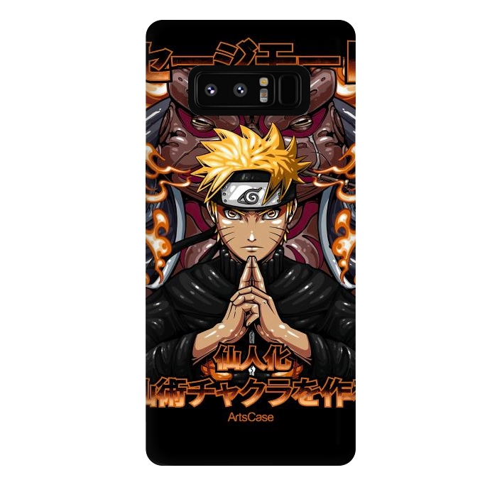 Galaxy Note 8 StrongFit Embrace the Ninja Way: Discover a World of Courage and Strength with Naruto-Inspired by ArtsCase