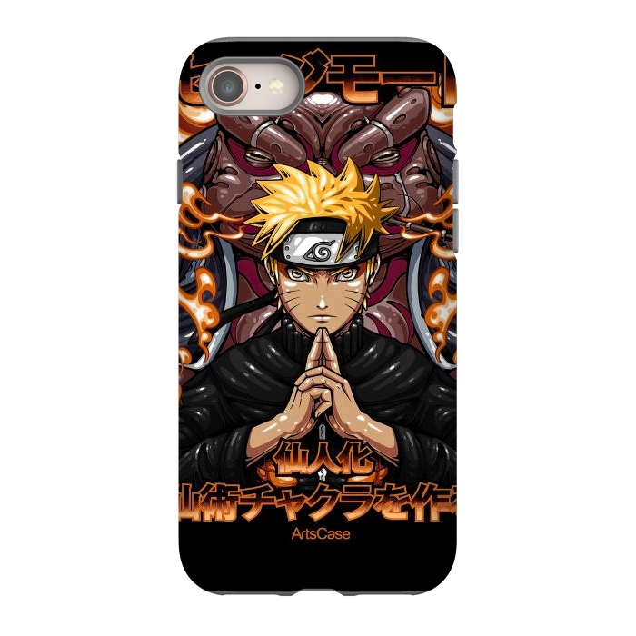 iPhone 8 StrongFit Embrace the Ninja Way: Discover a World of Courage and Strength with Naruto-Inspired by ArtsCase