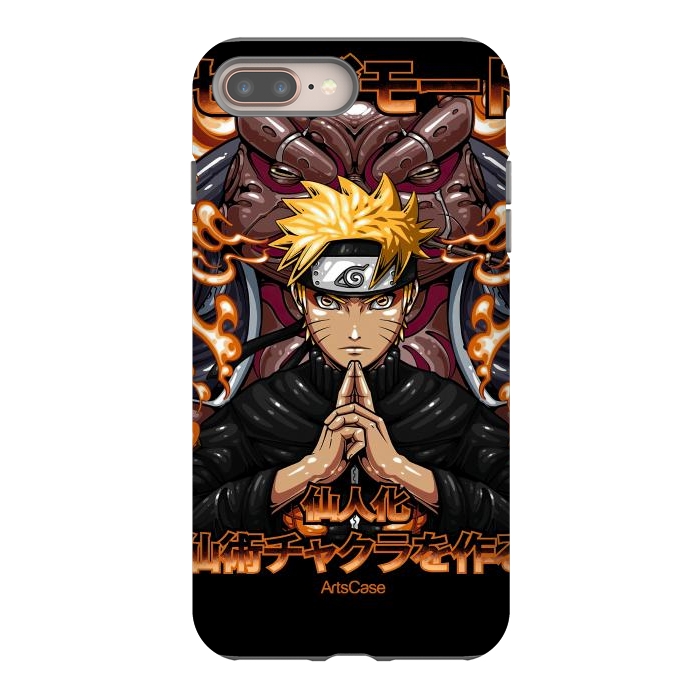 iPhone 8 plus StrongFit Embrace the Ninja Way: Discover a World of Courage and Strength with Naruto-Inspired by ArtsCase