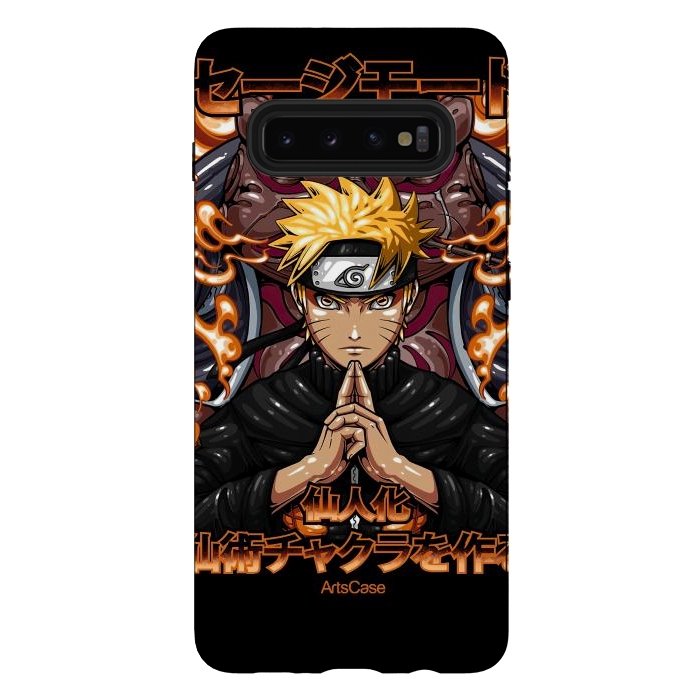 Galaxy S10 plus StrongFit Embrace the Ninja Way: Discover a World of Courage and Strength with Naruto-Inspired by ArtsCase