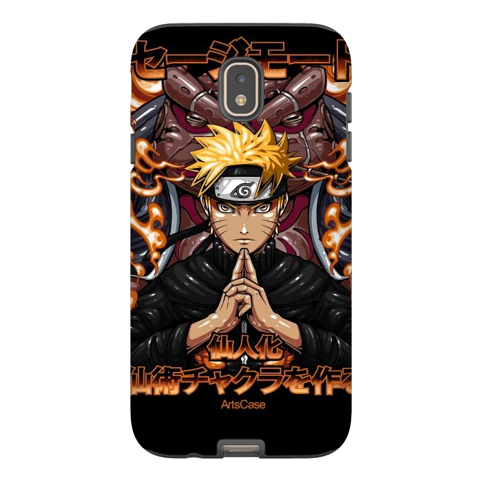 Galaxy J7 StrongFit Embrace the Ninja Way: Discover a World of Courage and Strength with Naruto-Inspired by ArtsCase
