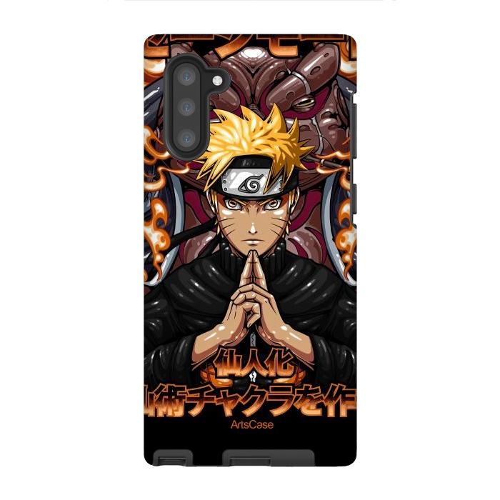 Galaxy Note 10 StrongFit Embrace the Ninja Way: Discover a World of Courage and Strength with Naruto-Inspired by ArtsCase