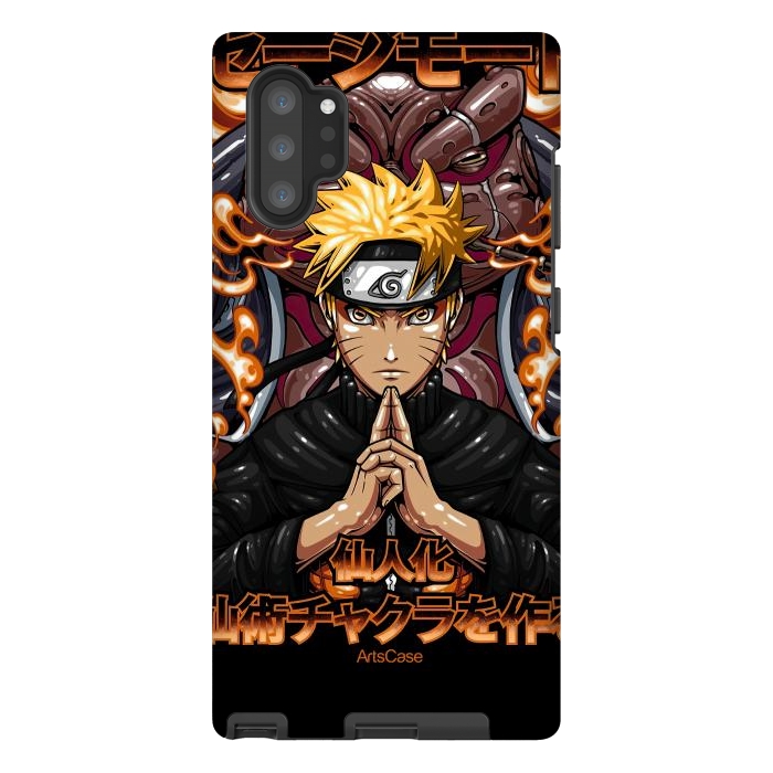 Galaxy Note 10 plus StrongFit Embrace the Ninja Way: Discover a World of Courage and Strength with Naruto-Inspired by ArtsCase