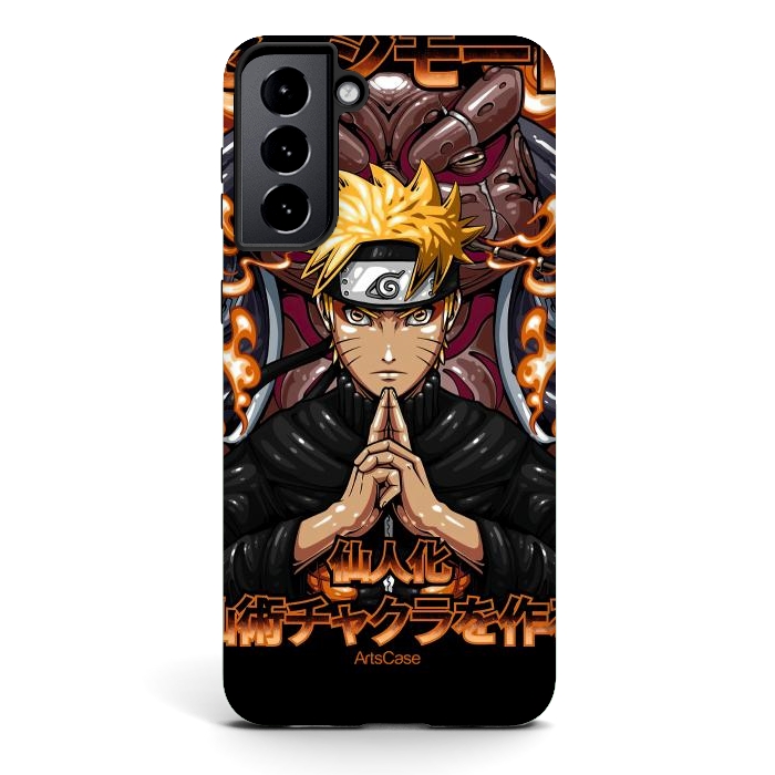 Galaxy S21 plus StrongFit Embrace the Ninja Way: Discover a World of Courage and Strength with Naruto-Inspired by ArtsCase