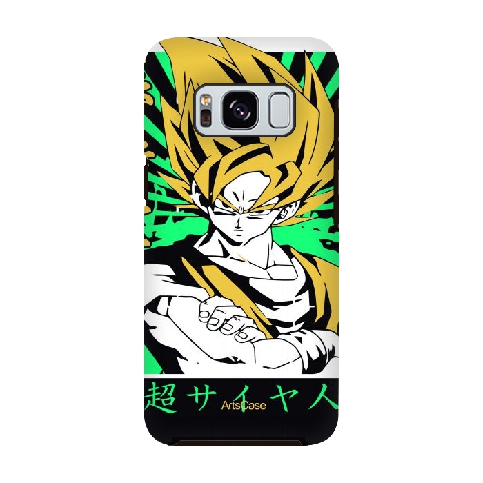 Galaxy S8 StrongFit Unleash the Inner Warrior: Transform Your Collection with Super Saiyan-Inspired by ArtsCase