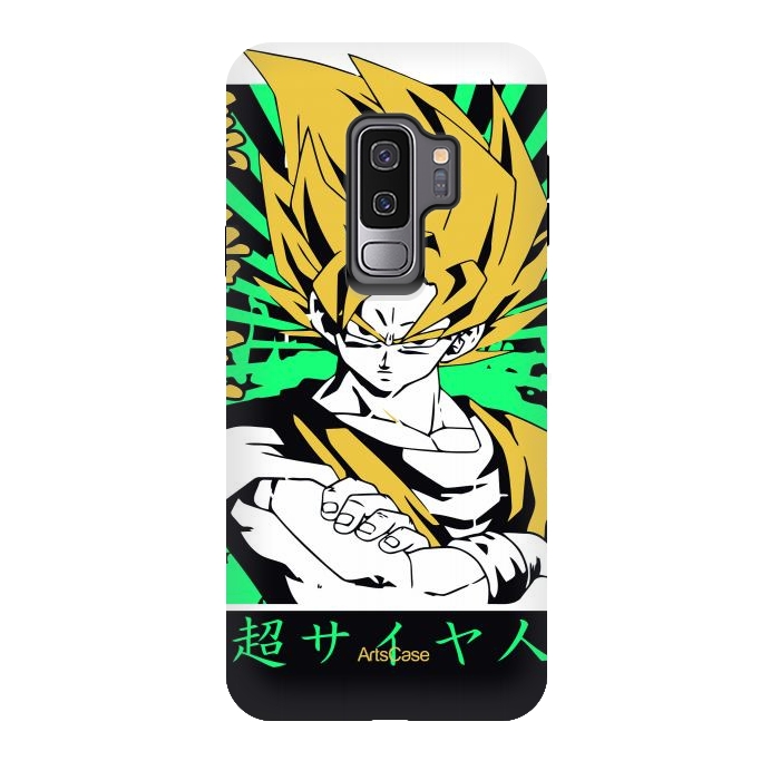 Galaxy S9 plus StrongFit Unleash the Inner Warrior: Transform Your Collection with Super Saiyan-Inspired by ArtsCase