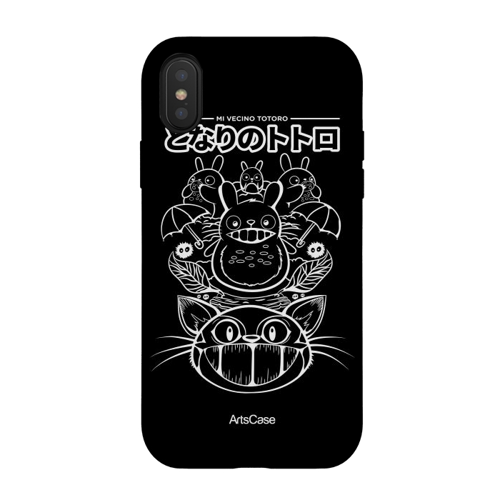iPhone Xs / X StrongFit World of Totoro by ArtsCase