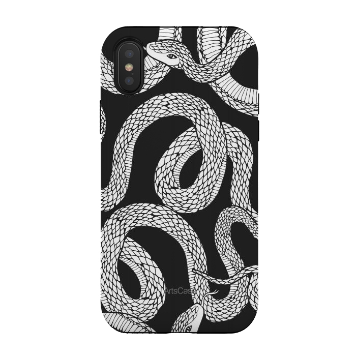 iPhone Xs / X StrongFit Snake Dancing by ArtsCase