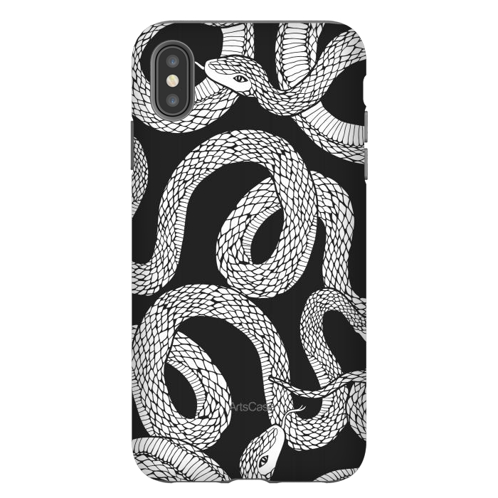 iPhone Xs Max StrongFit Snake Dancing by ArtsCase