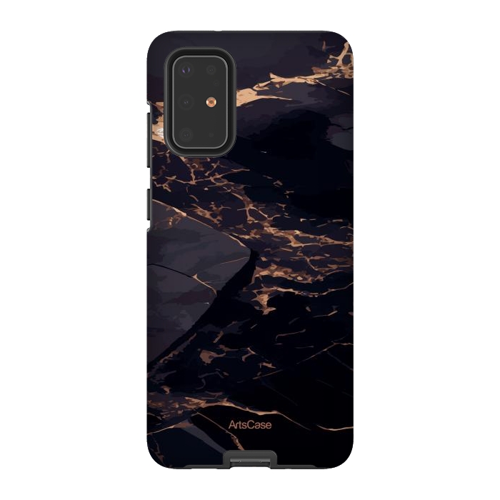 Galaxy S20 Plus StrongFit Black Sea by ArtsCase