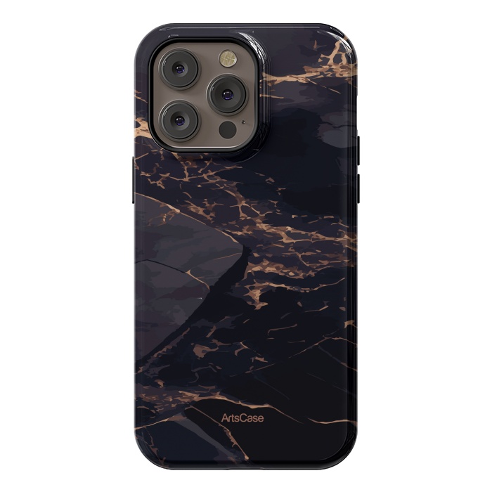 iPhone 14 Pro max StrongFit Black Sea by ArtsCase