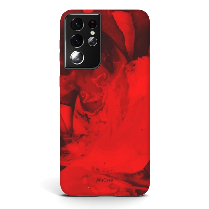 Galaxy S21 ultra StrongFit Wildfire by ArtsCase
