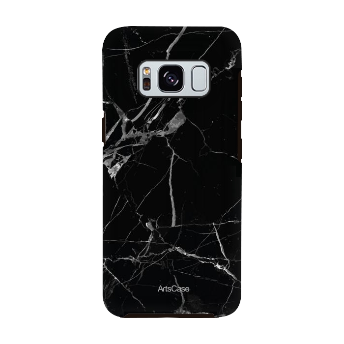 Galaxy S8 StrongFit Noir Marble by ArtsCase