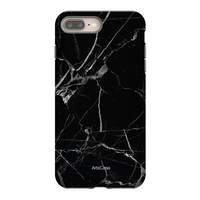 iPhone 8 plus StrongFit Noir Marble by ArtsCase