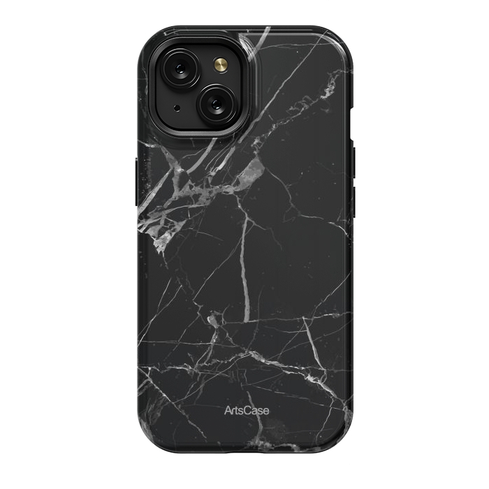 iPhone 15 StrongFit Noir Marble by ArtsCase