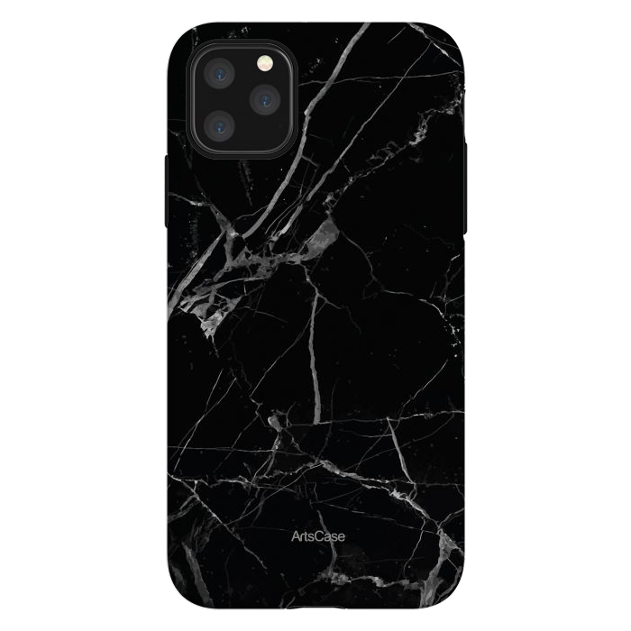 iPhone 11 Pro Max StrongFit Noir Marble by ArtsCase