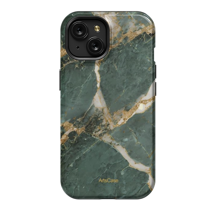iPhone 15 StrongFit Green Jungle  by ArtsCase