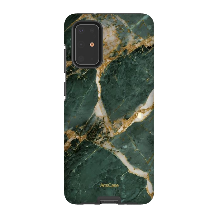 Galaxy S20 Plus StrongFit Green Jungle  by ArtsCase