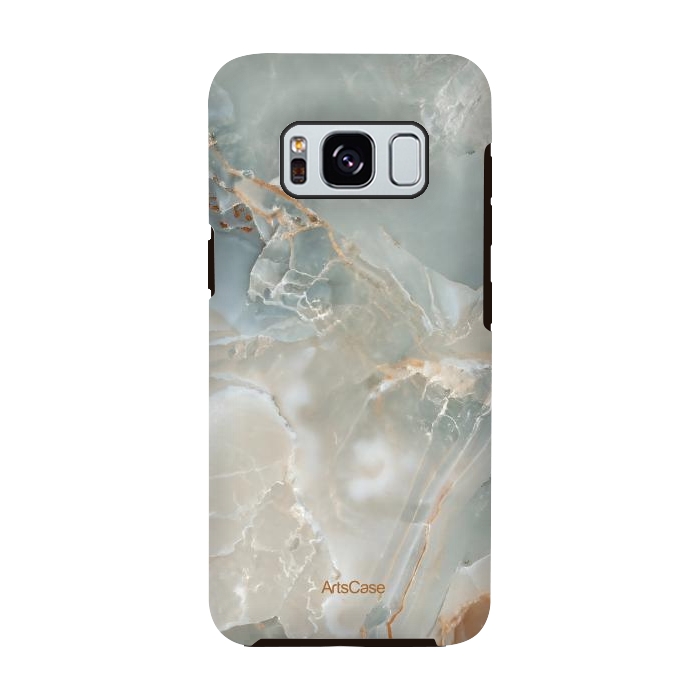 Galaxy S8 StrongFit Gray Pastel by ArtsCase